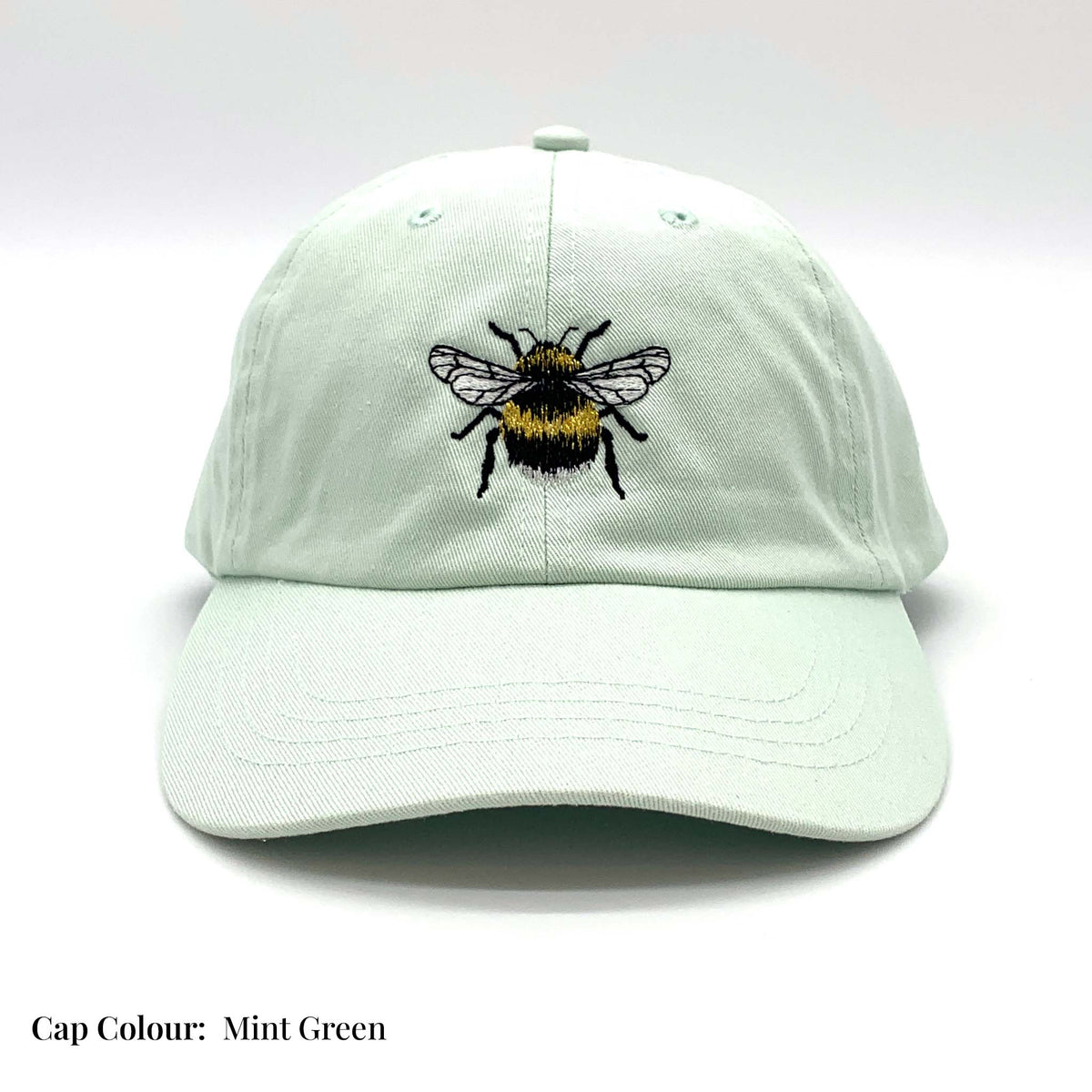 Embroidered Motif Cap - Bumblebee