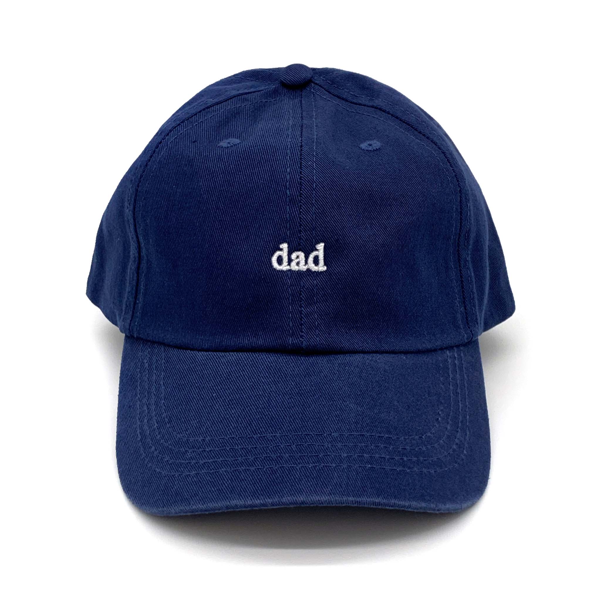 Lucky Dog Fly Fishing Dad Hat Cap Adjustable Navy Blue Strapback Imperial  OSFA